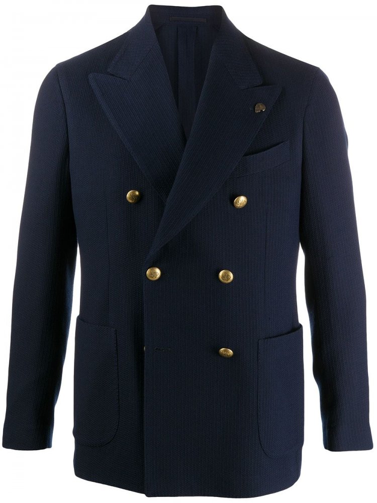 Gabriele Pasini Navy Tailored Jacket