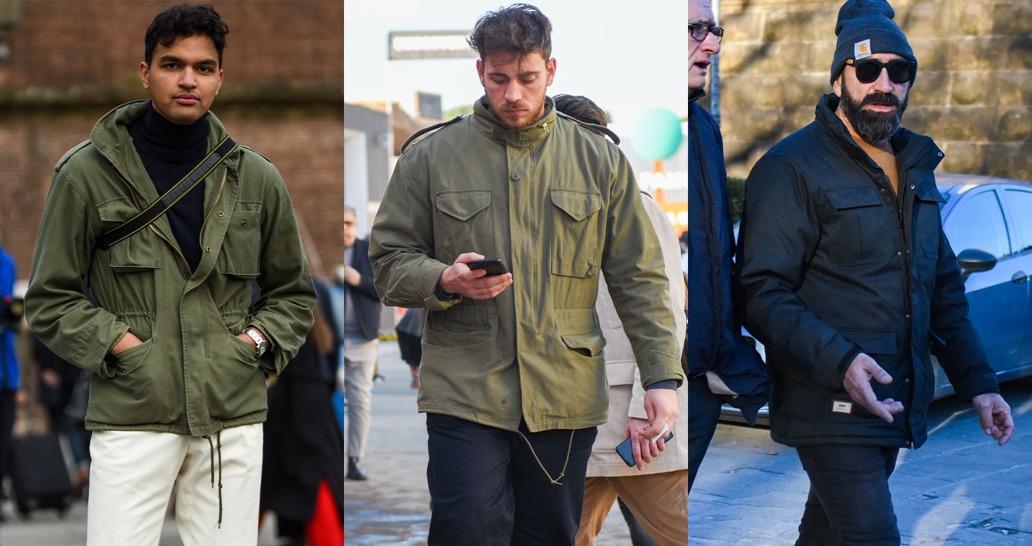 A Strategy for the M 65 Field Jacket. History notable details and men s coordination techniques. Men s Fashion Media OTOKOMAE