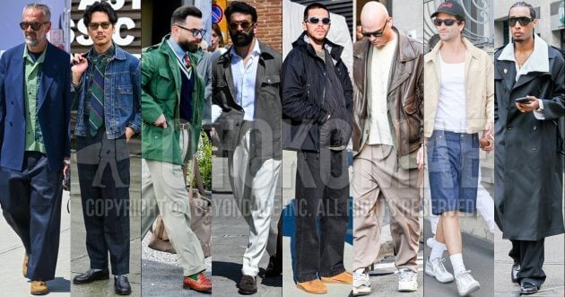 春のメンズコーデで着たい８種のアウターを紹介！