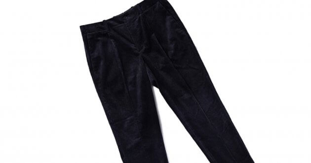 Corduroy pants in navy suitable for beautiful coordinates! Recommended 5 choices for a more mature look