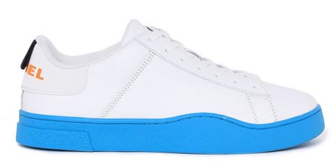 Diesel updates the simple classic sneaker " CLEVER " with a unique twist!