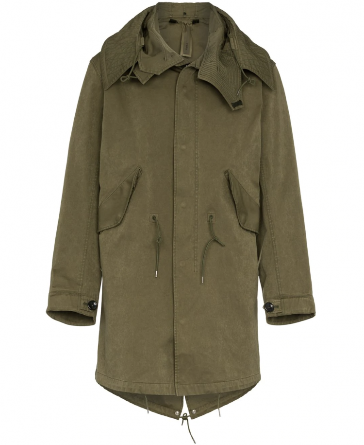 Notable items with a vintage feel (2) "Ten C Cotton Parka Jacket
