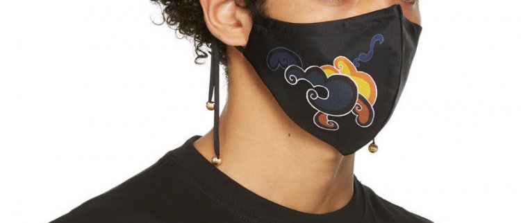 Apparel brand's mask " LANVIN Clouds Mask