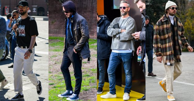 Converse Sneaker Codes! Introducing men’s styles that dress up the royal model with a stylish look!