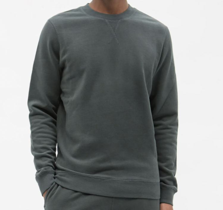 Plain sweatshirt Recommendation 2: "SUNSPEL Cotton Loop Back Sweatshirt