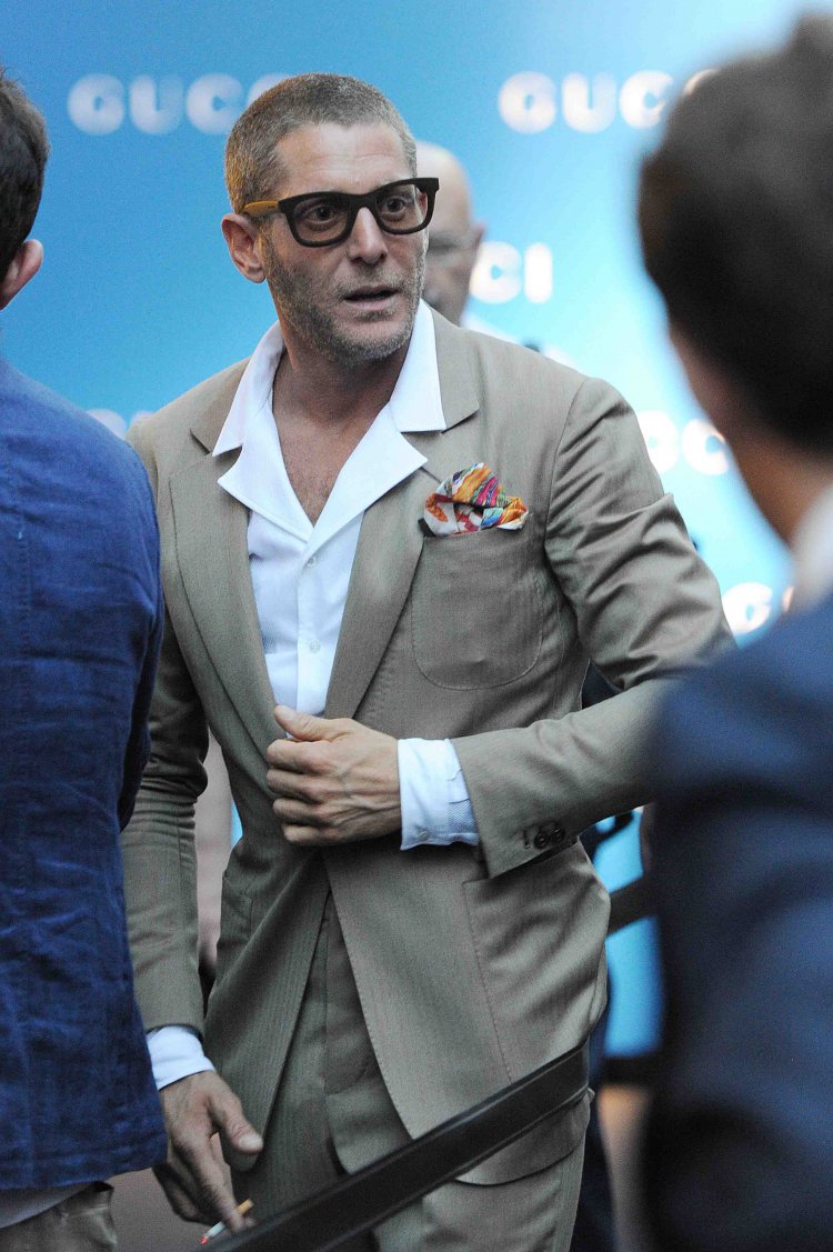 Lapo Elkann at a Gucci event at the new Gucci showroon in Milan