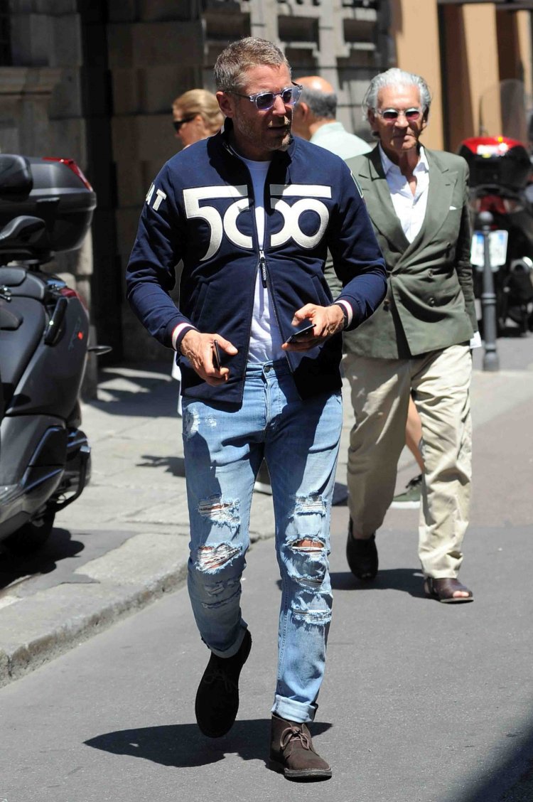 Lapo Elkann out and about, Milan, Italy - 07 Jul 2017