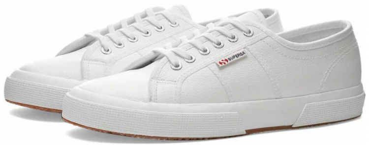 SUPERGA 2750" leather sneakers
