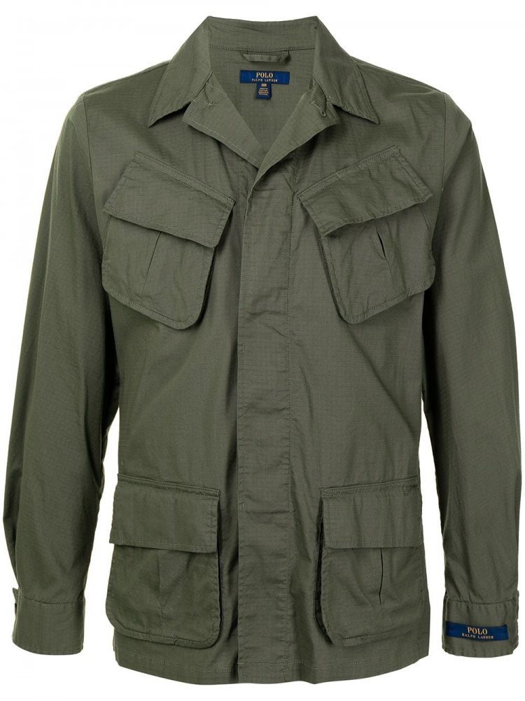 Polo Ralph Lauren Earth Color Olive Green Field Jacket