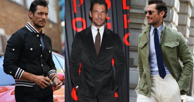 The most successful celebrity men’s model “David Gandy”, with his stylish outfits!