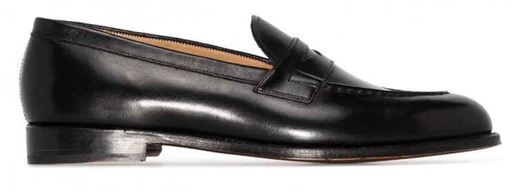 Grenson(グレンソン) 黒ローファー Lloyd