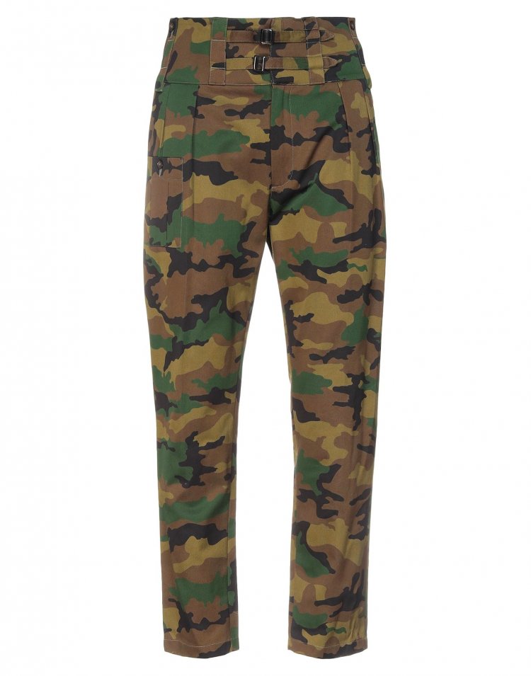 DOLCE & GABBANA Camouflage pants