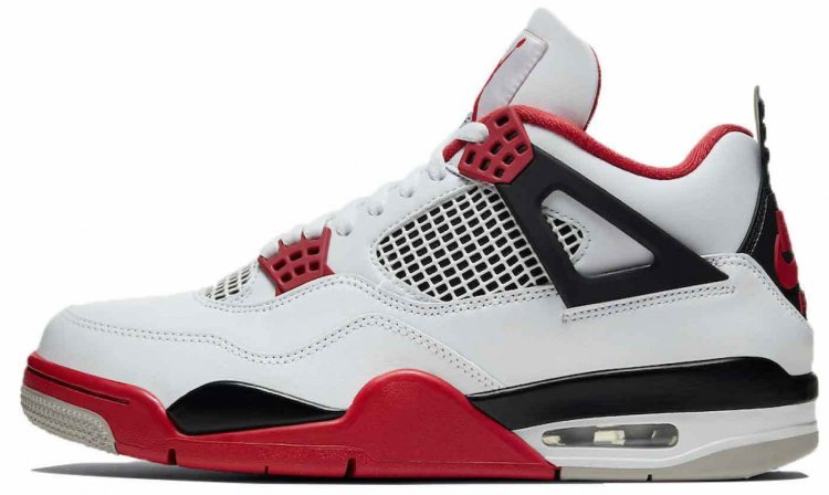 The "AIR JORDAN 4" rescued the Air Jordan series from the doldrums by incorporating a design reminiscent of basketball.