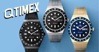昨年即完したタイメックスの大人気シリーズ「Q TIMEX」より、新たなカラーリングの3本が登場！