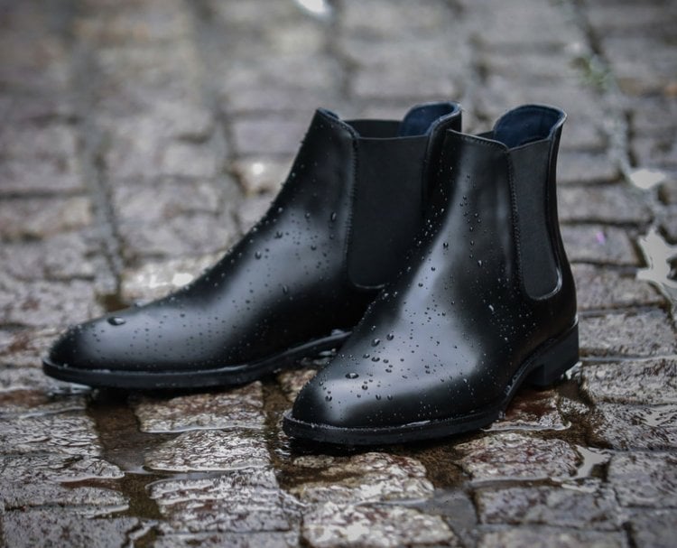三陽山長がレインシューズ「防水 誠十郎」を発売！ブランド定番の本格紳士靴が雨の日仕様に