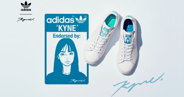 Limited Edition Stan Smiths Now Available! adidas Originals by KYNE”, a collaborative collection with up-and-coming artists