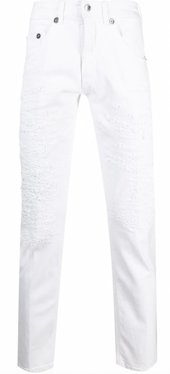 Neil Barrett White Jeans