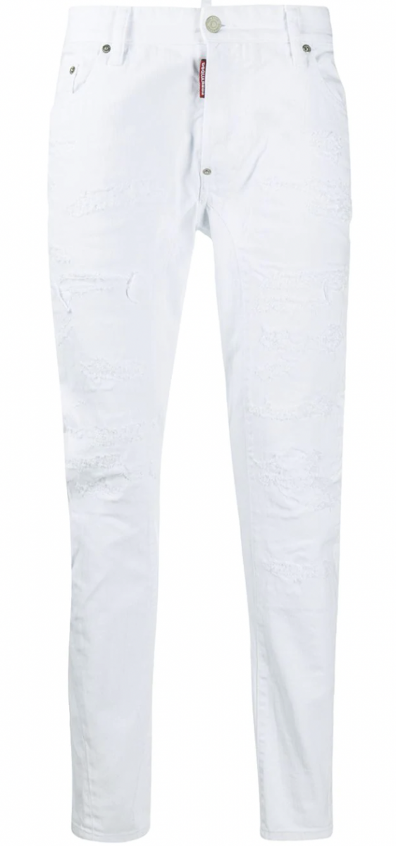 DSQUARED2 White Jeans