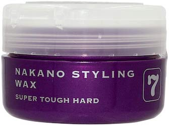 この髪型のヘアセットにおすすめのスタイリング剤▶︎「ナカノ スタイリングワックス7」