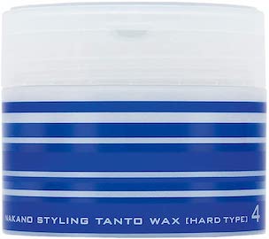 この髪型のヘアセットにおすすめのスタイリング剤▶︎「ナカノ スタイリング タントN ワックス4」