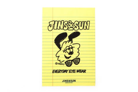 JINS&SUN, supervised by NIGO®︎, presents pop sunglasses in collaboration with graphic artist VERDY!