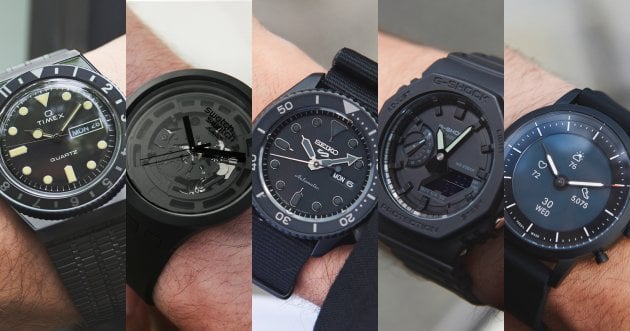 ３万円台まで！黒のメンズ腕時計のコスパ&デザインgoodな名品はコレだ