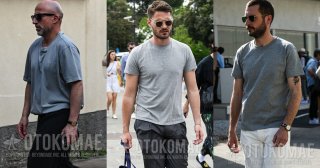 グレーTシャツで夏コーデの幅を広げる。着こなし&おすすめアイテムを紹介！