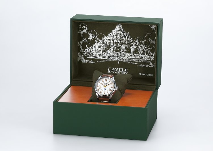 Seiko Presage releases a collaborative watch with 'Castle in the Sky! Nostalgic design is a must-see for fans!