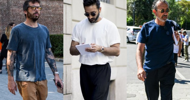 The summer men’s fashion plate! 9 techniques to make your “plain T-shirt coordination” look more stylish.