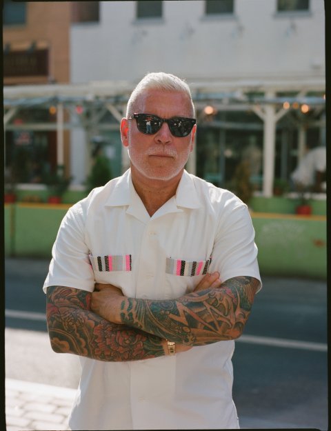 Japanese men's apparel brand " KUON " launches a collaborative collection with Nick Wooster!