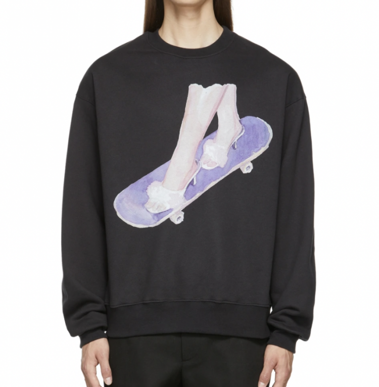 NAHMIAS Skater Girl Sweatshirt