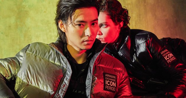 Leslie Kee Photographs Kento Yamazaki for A|X Armani Exchange 30th Project’s 3rd installment, ” Power of Love “!