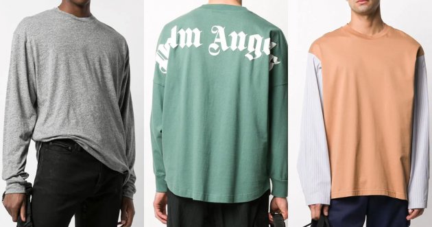 Oversized long T’s make a great coordinate with a strong presence! 12 items to look out for