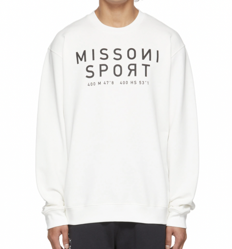 MISSONI SPORT Logo sweatshirt
