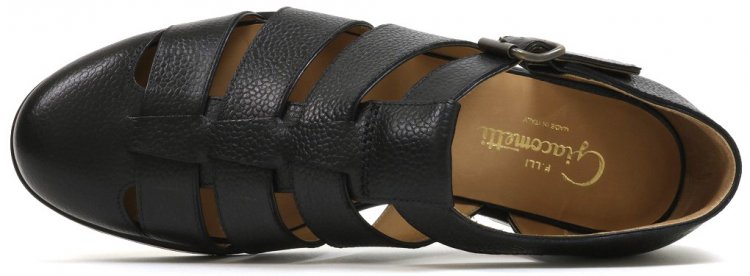 Fratelli Giacometti Gurkha Sandal "FG166" Appeal 2 "The secret of the comfort lies in these parts. Four straps that interlock with the movements of the foot."