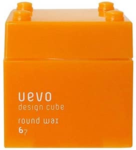 この髪型のヘアセットにおすすめのスタイリング剤▶︎「uevo(ウェーボ) デザインキューブ ラウンドワックス」