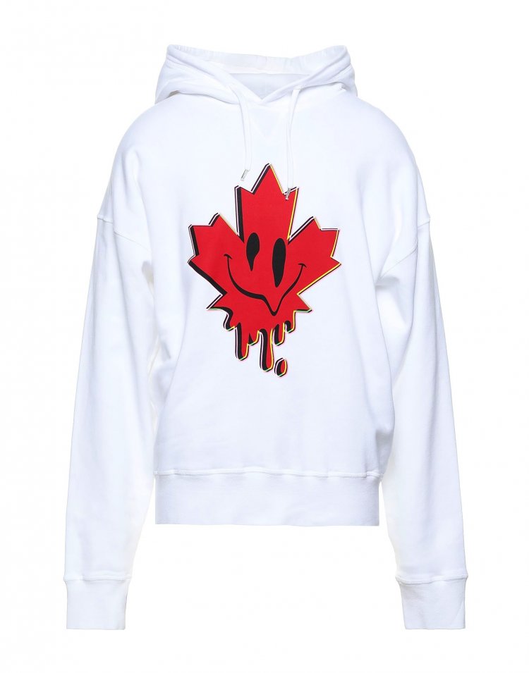 DSQUARED2 White Hoodie