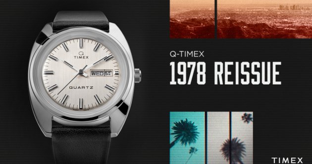 タイメックスの復刻モデルウォッチ「Q TIMEX 1978 REISSUE」が登場！