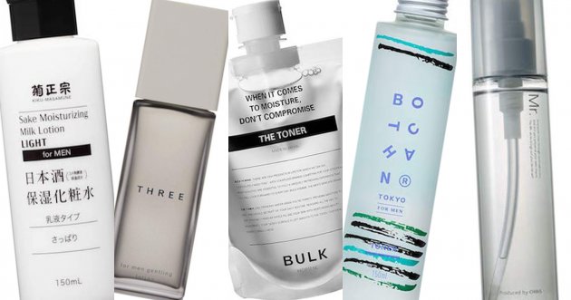 Top 7 face toners for men! Selected face toners for improving stickiness and cracking.
