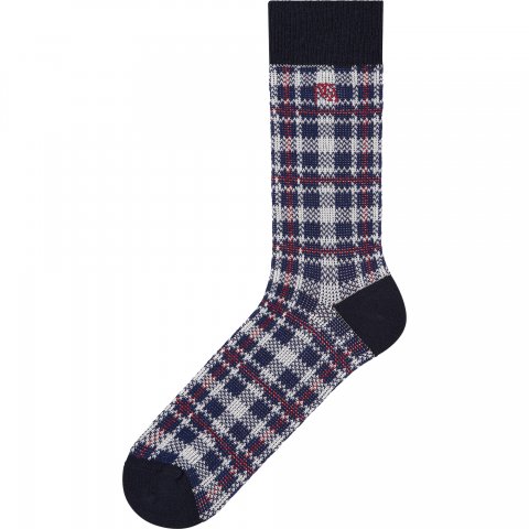Heattech Deodorant Check Socks