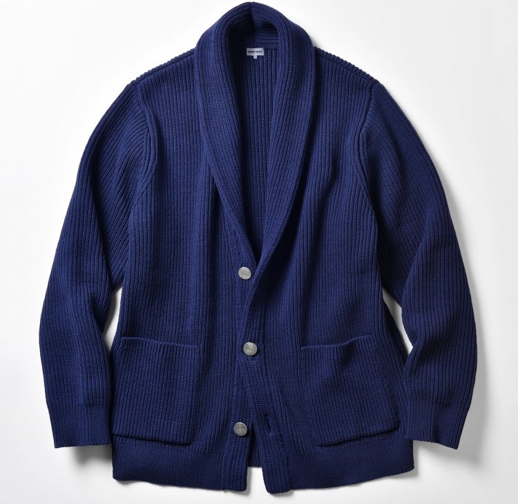 WOOSTER CARDIGAN" that can be worn like a jacket