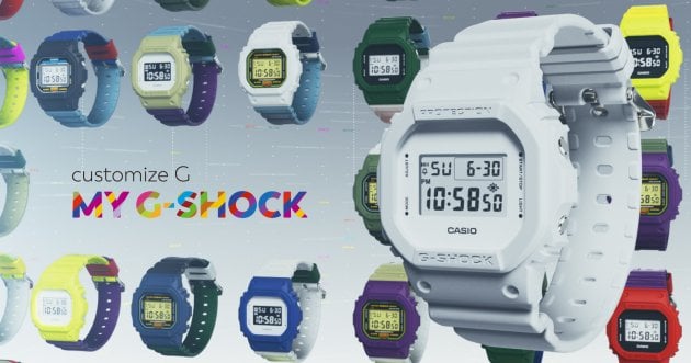 MY G-SHOCK,” a customization service that allows you to create your very own G-SHOCK, has been launched!