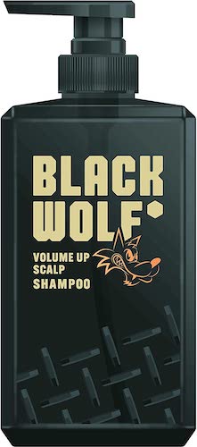 3位「BLACK WOLF(ブラックウルフ) ボリュームアップ スカルプシャンプー」