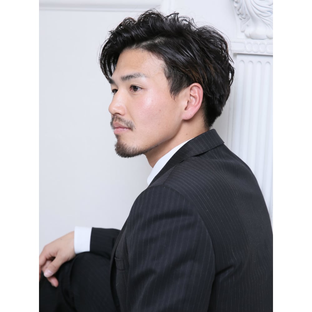 スーツに似合うビジネスヘアスタイル10選 第3弾 メンズファッションメディア Otokomae 男前研究所 ページ 2 ページ 2