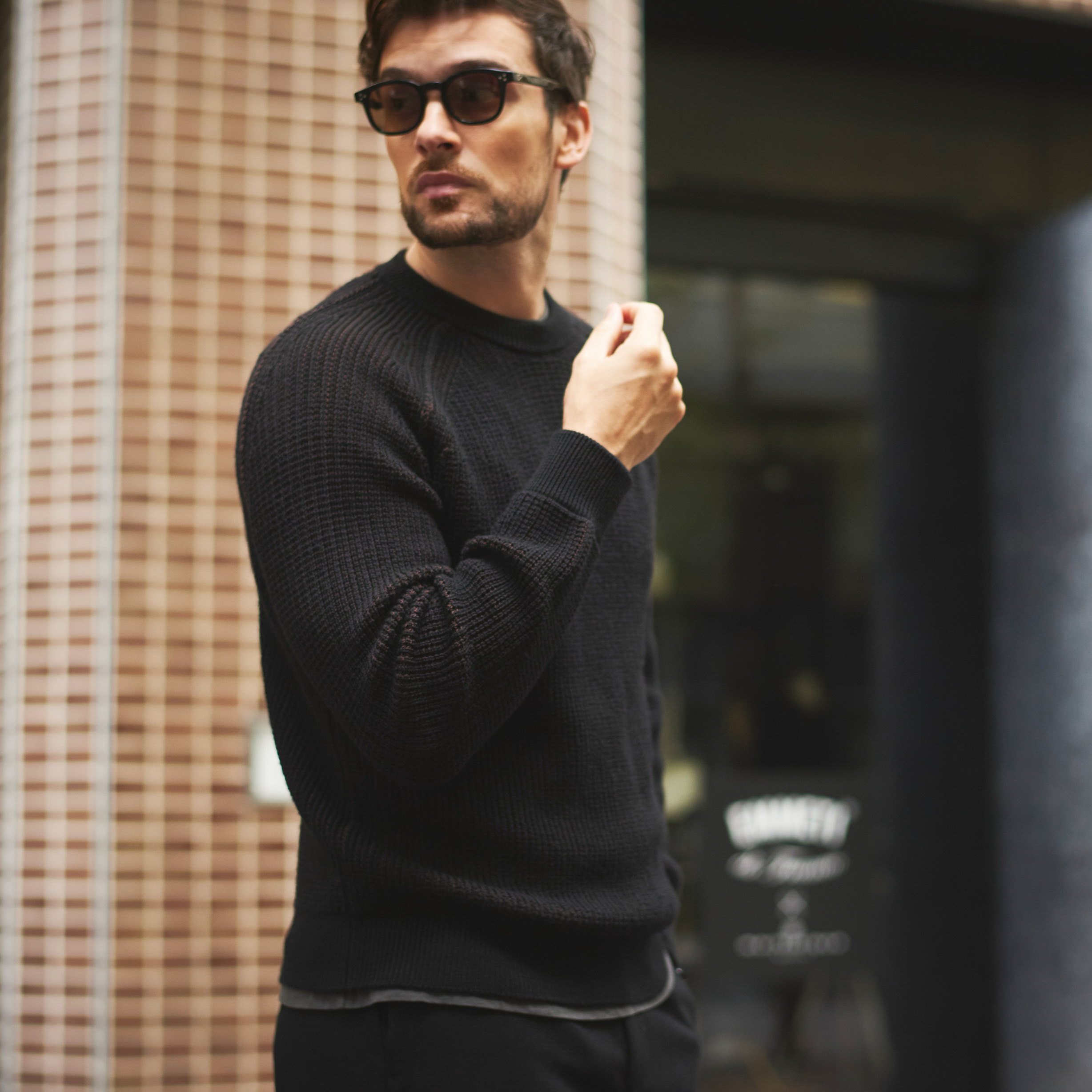 ドーア メンズ ニット&セーター アウター Sweaters Black-