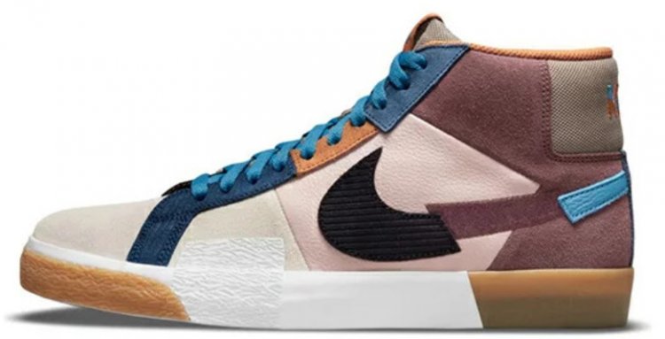 Nike Blazer Recommended Model 6: "A pair that can be the star of the show with a mix of different materials Nike SB Zoom Blazer MID Premium