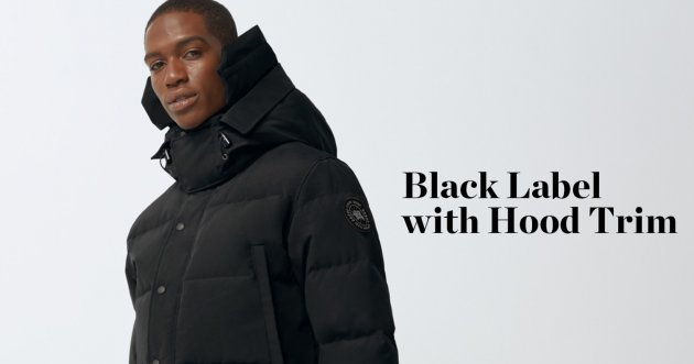 Canada Goose’s Black Label Collection introduces a new hood style, ” Hood Trim!”