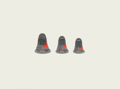 A new model of the "YEEZY BOOST 350 V2 BELUGA" sneaker, a collaboration between Adidas and Yeezy, is now available!