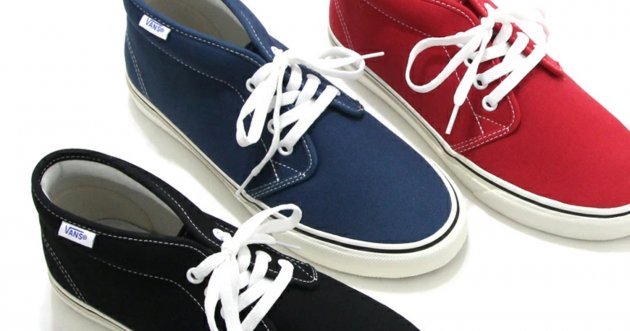Differentiate your footwear with the couture choice of Vans’ “CHUKKA”!
