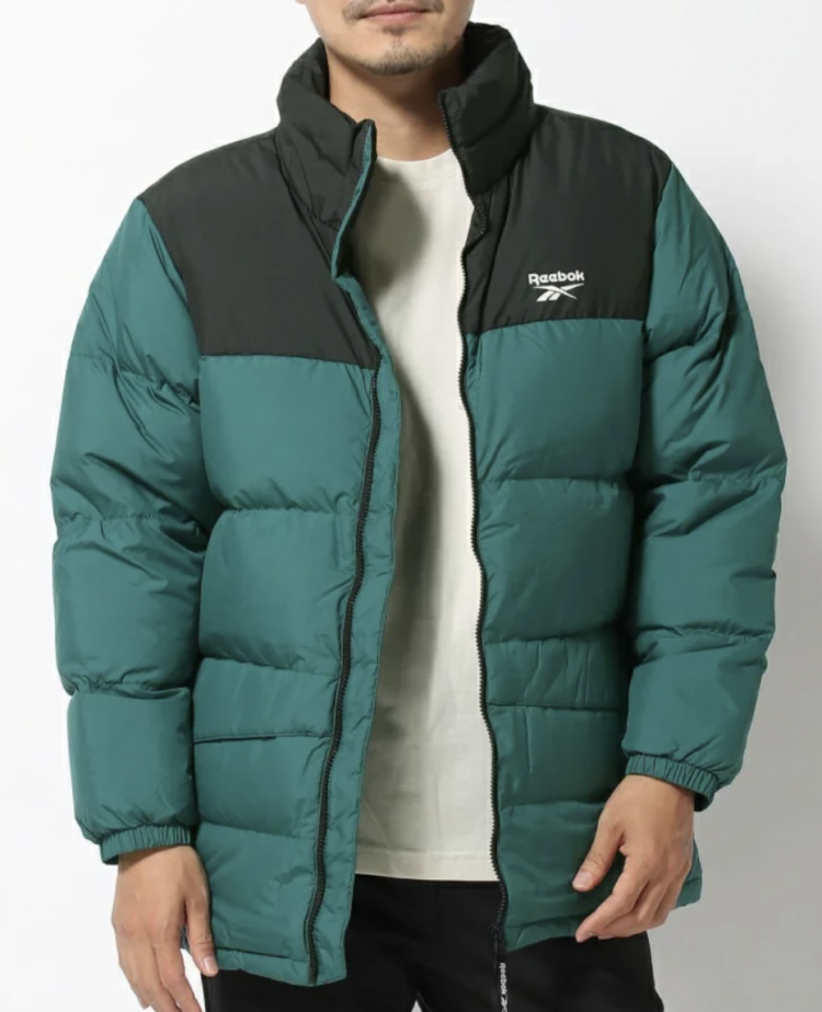 Reebok fancy-colored down jacket